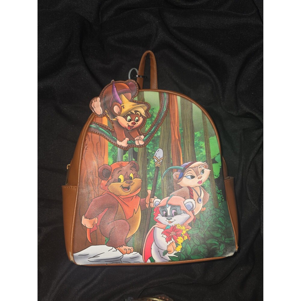 Daniel Nicole Dani Ewoks village yub nub wicket forest mini Backpack bookbag bag